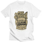 Big Kahuna Burger T-Shirt - Retro Cartoon Print Harajuku Aesthetic Soft Cotton Gift Tee-white-M-