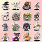 Digimon Adventure Stickers Set - Retro Cartoon DIY Graffiti Decals for Kids & Fans Gift-