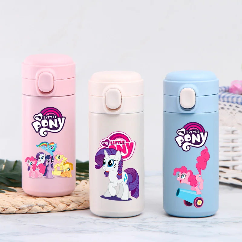 My Little Pony Stainless Steel Thermos - 320ML/420ML Outdoor Sports Bottle - Portable and Large Capacity for Children-