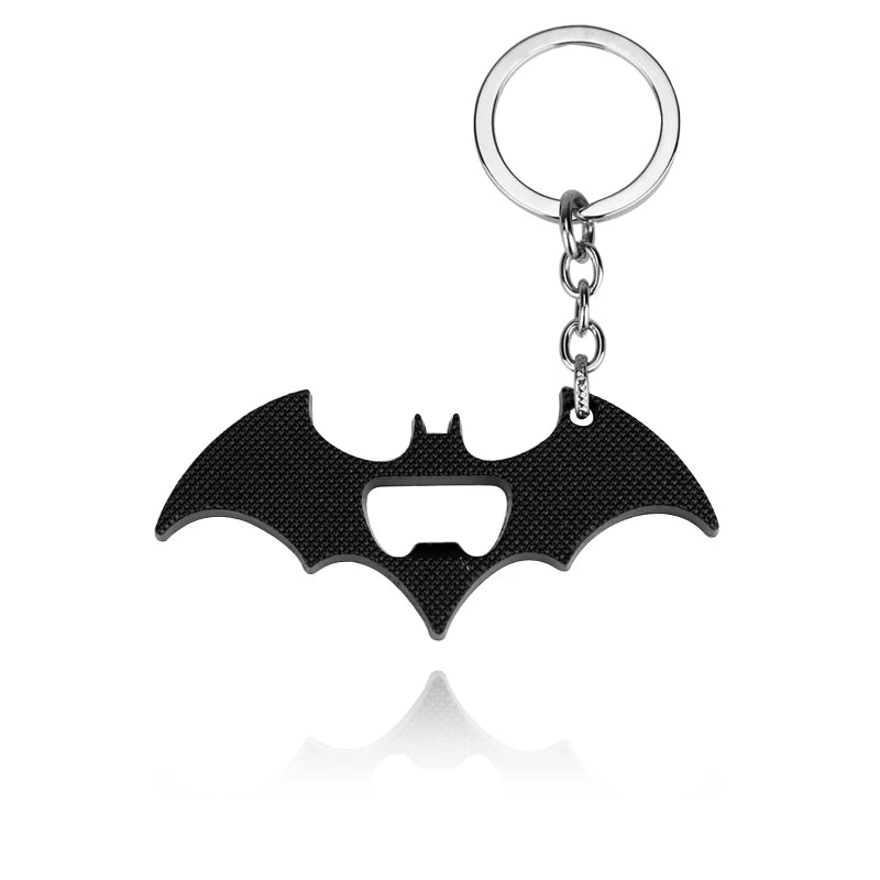 Batman Darts Metal Keychains Cosplay Props Film Television Works Peripheral Gifts Men Women Backpack Jewelry Accessories-K174-black-