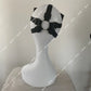 Anime cosplay Tenkuu Shinpan High-Rise Invasion Cosplay Mask - Comes with Hat Made of PVC, White Mask, and Japanese Samurai Costume Props-