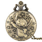 Pikachu - Quartz Pocket Watch With Chain - Romantic Steampunk Film Gift For Men & Women - Perfect Cult Movie Present-Cartoon-