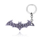 Batman Darts Metal Keychains Cosplay Props Film Television Works Peripheral Gifts Men Women Backpack Jewelry Accessories-K001-silver-