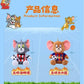 20cm Football Player Tom and Jerry Plush Toy - Soft and Huggable Stuffed Doll - Great as Ornaments and Gifts-