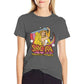 She-Ra Rainbow Sword Oversized T-Shirt: Princess of Power Graphic Blouse for Women - She Has The Power - Gift-Dark Gray-XL-