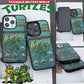 Teenage Mutant Ninja Turtles TMNT Case for iPhone 15 14 13 Pro Max - Laser Gradient Frosted, Cartoon Phone Case-