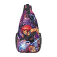 Thundercats Sling Bag - Anime Chest Backpack - Hi-Man Crossbody Travel Daypack-12-39x19x9cm-