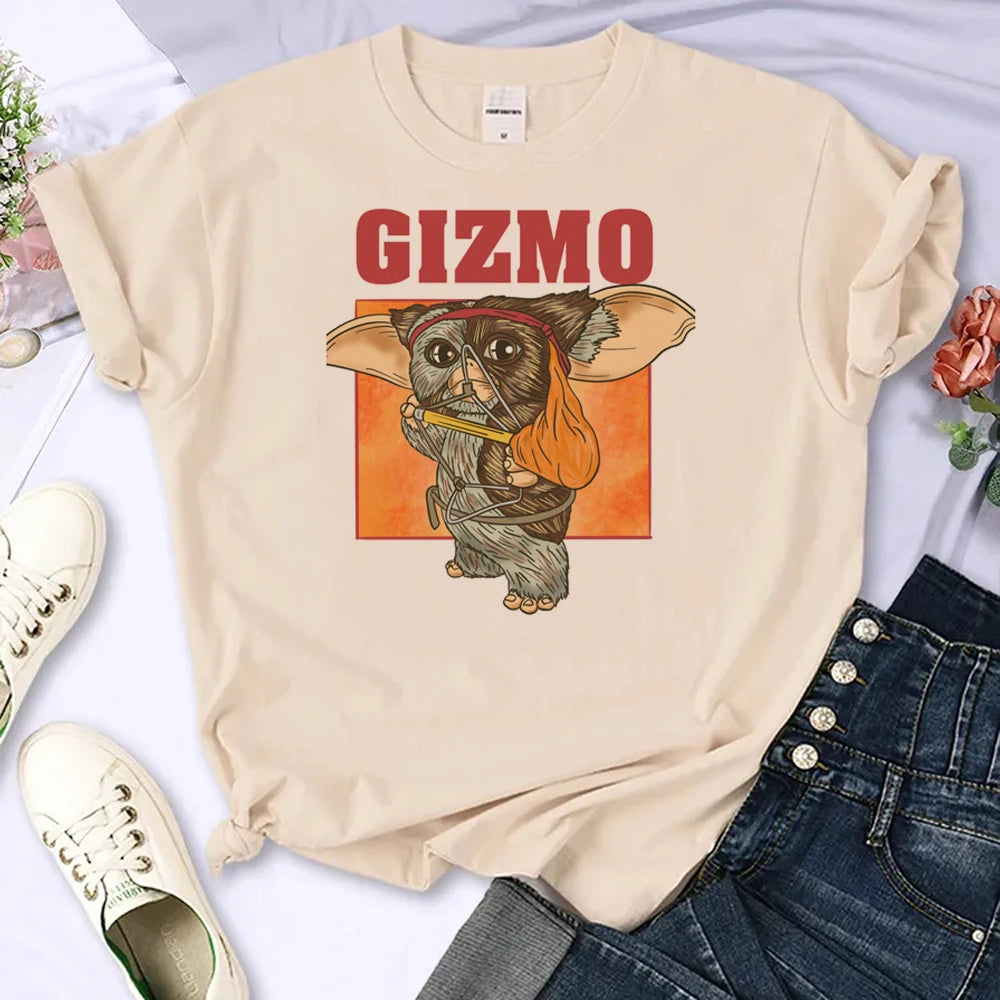 Gremlins T Shirt Women - Anime Streetwear Comic - T Shirt Female Designer - Women Clothes-YY268-7 KAQISE-CHINA-XXXL