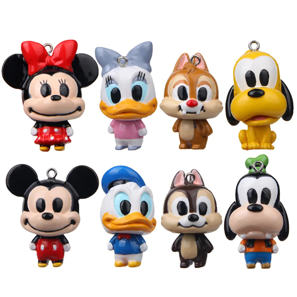 DIY Disney Bobblehead Keychains - Mickey, Minnie, Donald Duck, and More - Hottoys Material Accessories-