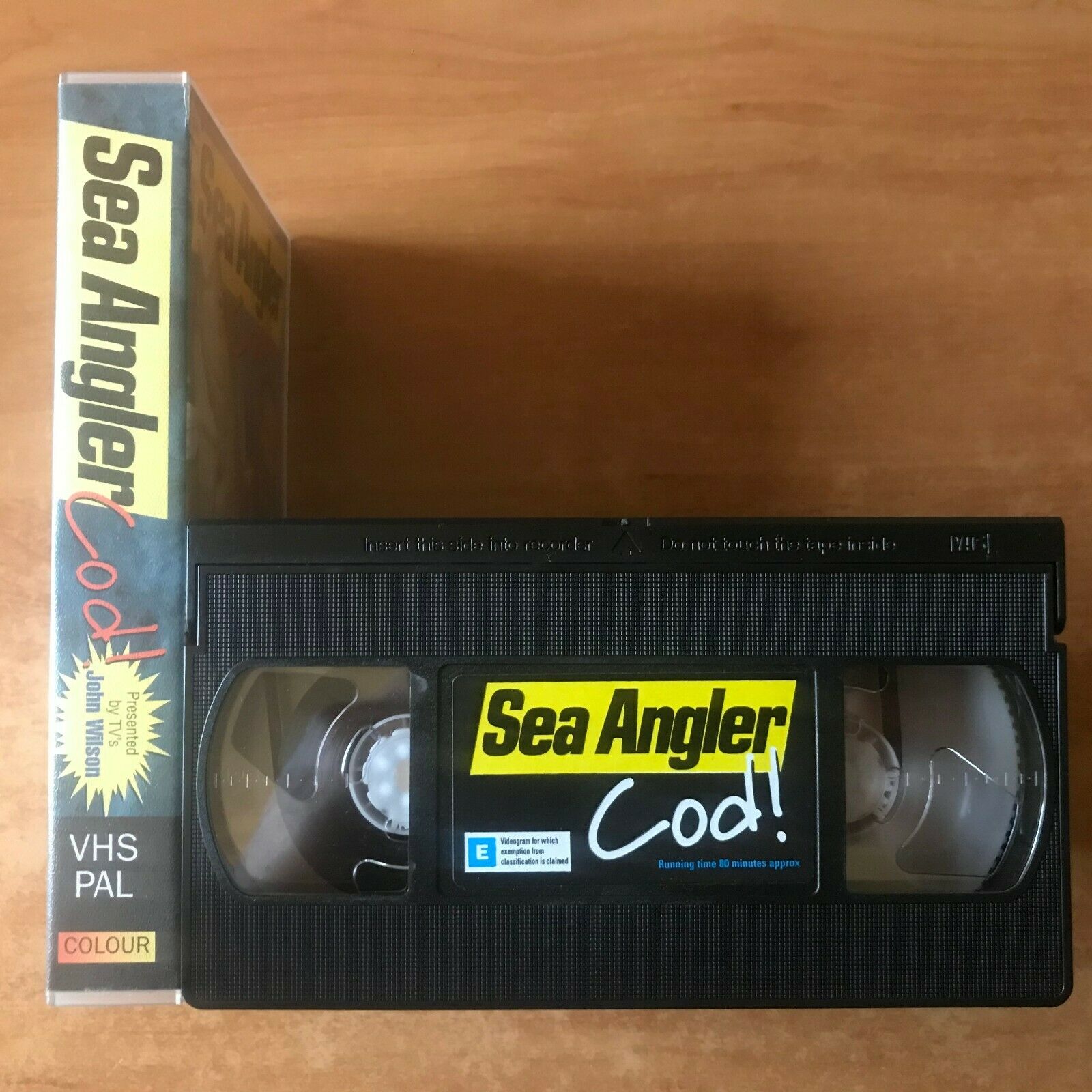 Sea Angler Cod [John Wilson] Fishing - North Sea - Dave Lewis - Sports - Pal VHS-