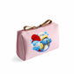 Smurfs Women's Cosmetic Makeup Bag - Cute Cartoon Print Portable Coin Purse, Teen Student Retro Office Gift-LJL 20-