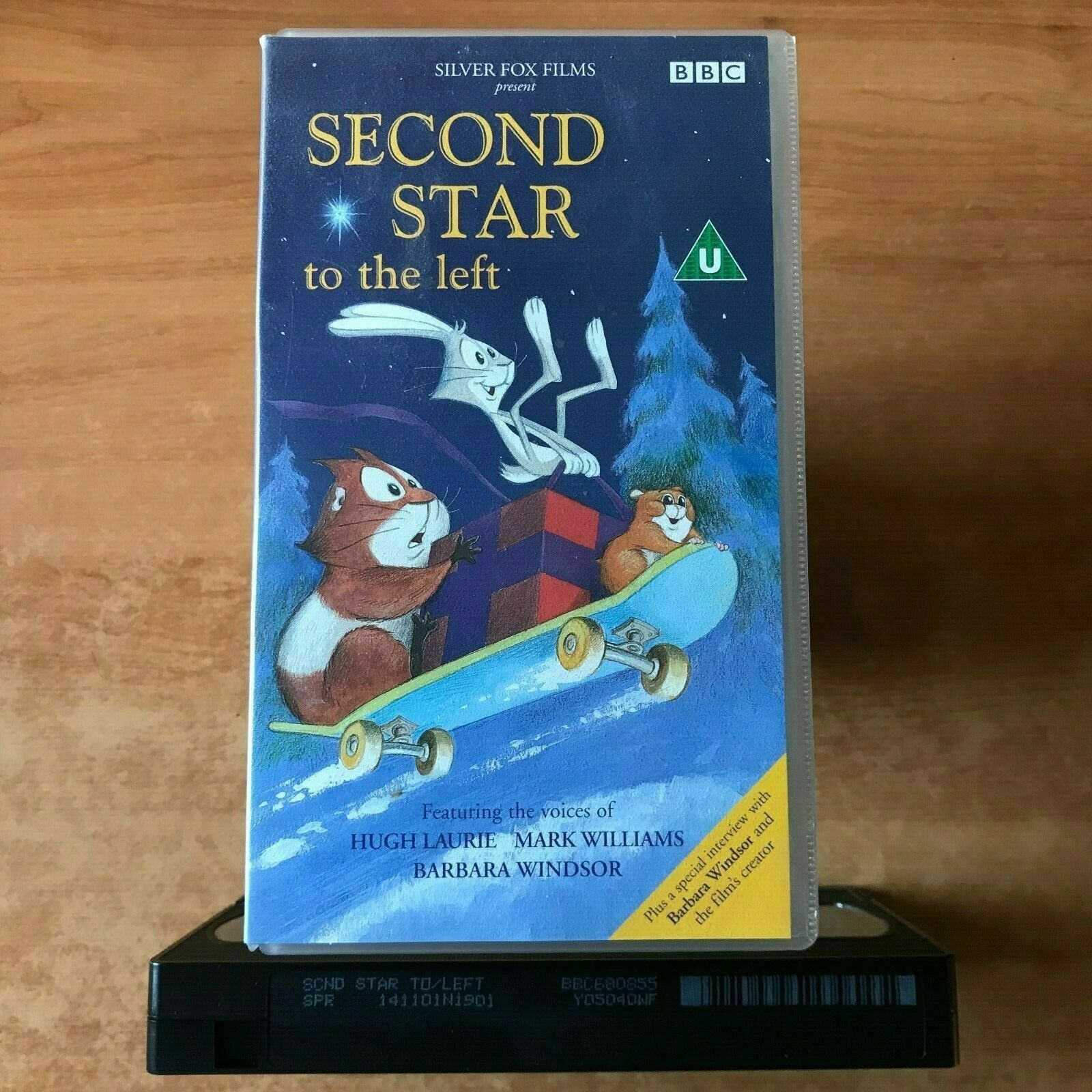 Second Star To The Left (BBC) Christmas Tale [Hugh Laurie] Children's - Pal VHS-