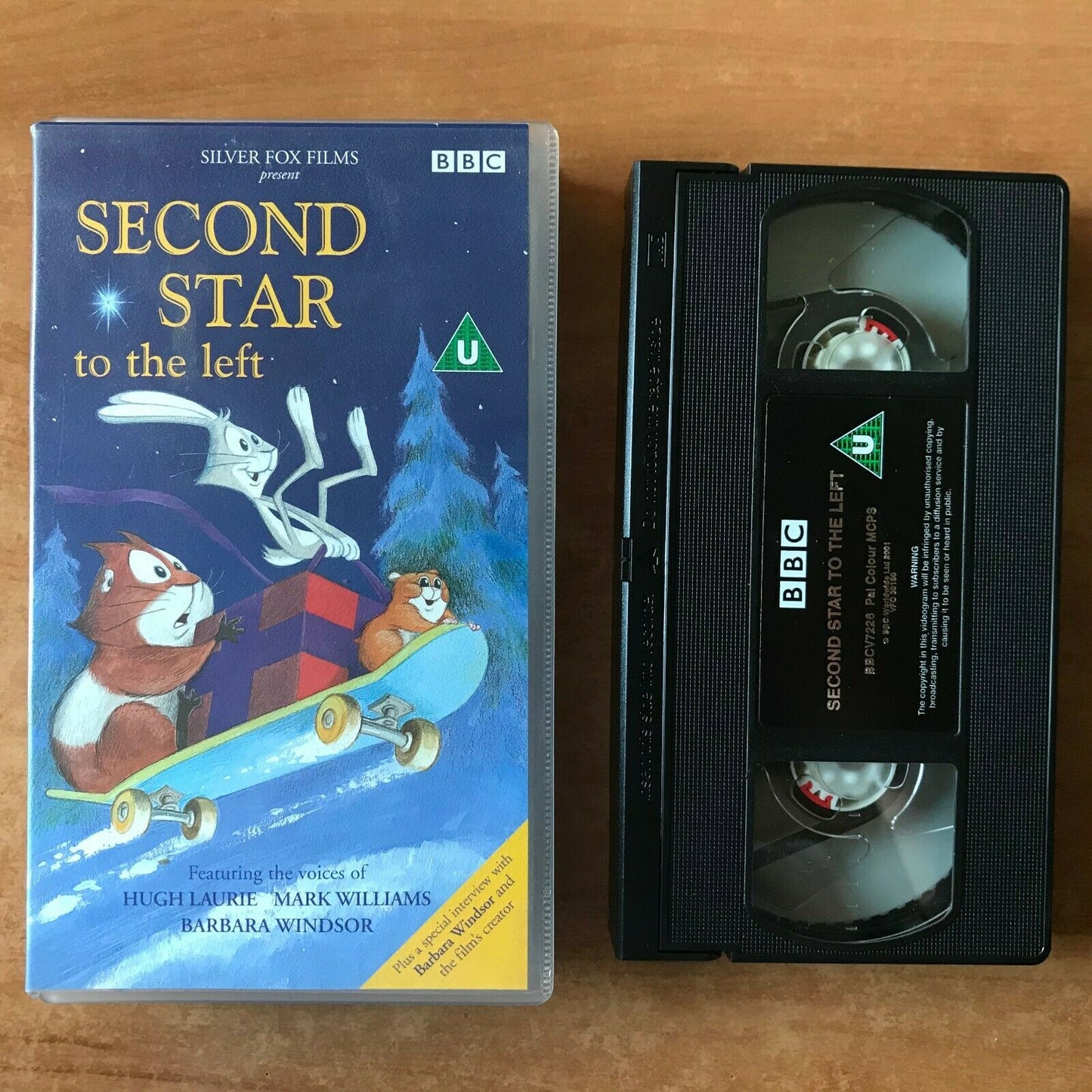 Second Star To The Left (BBC) Christmas Tale [Hugh Laurie] Children's - Pal VHS-