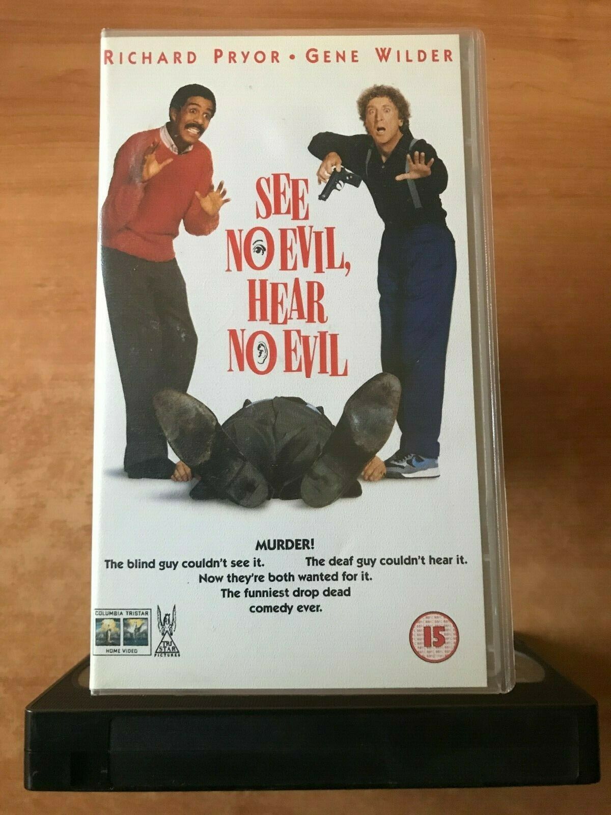 See No Evil, Hear No Evil (1989): Comedy - Richard Pryor / Gene Wilder - Pal VHS-