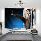 Funny Mr. Bean Painting Tapestry – 90x150cm Wall Hanging Room Decor and Bedding Carpet Aesthetic-1-60CMx90CM-