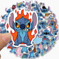 100pcs Kawaii Stitch Stickers Set - Waterproof Cartoon Vinyl Decals for Laptop & Books-100pcs-