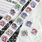 Digimon Adventure Roll Stickers - High-Value Cartoon Sealing Tape for DIY Fans & Gifts-1 volume 500 sticker-