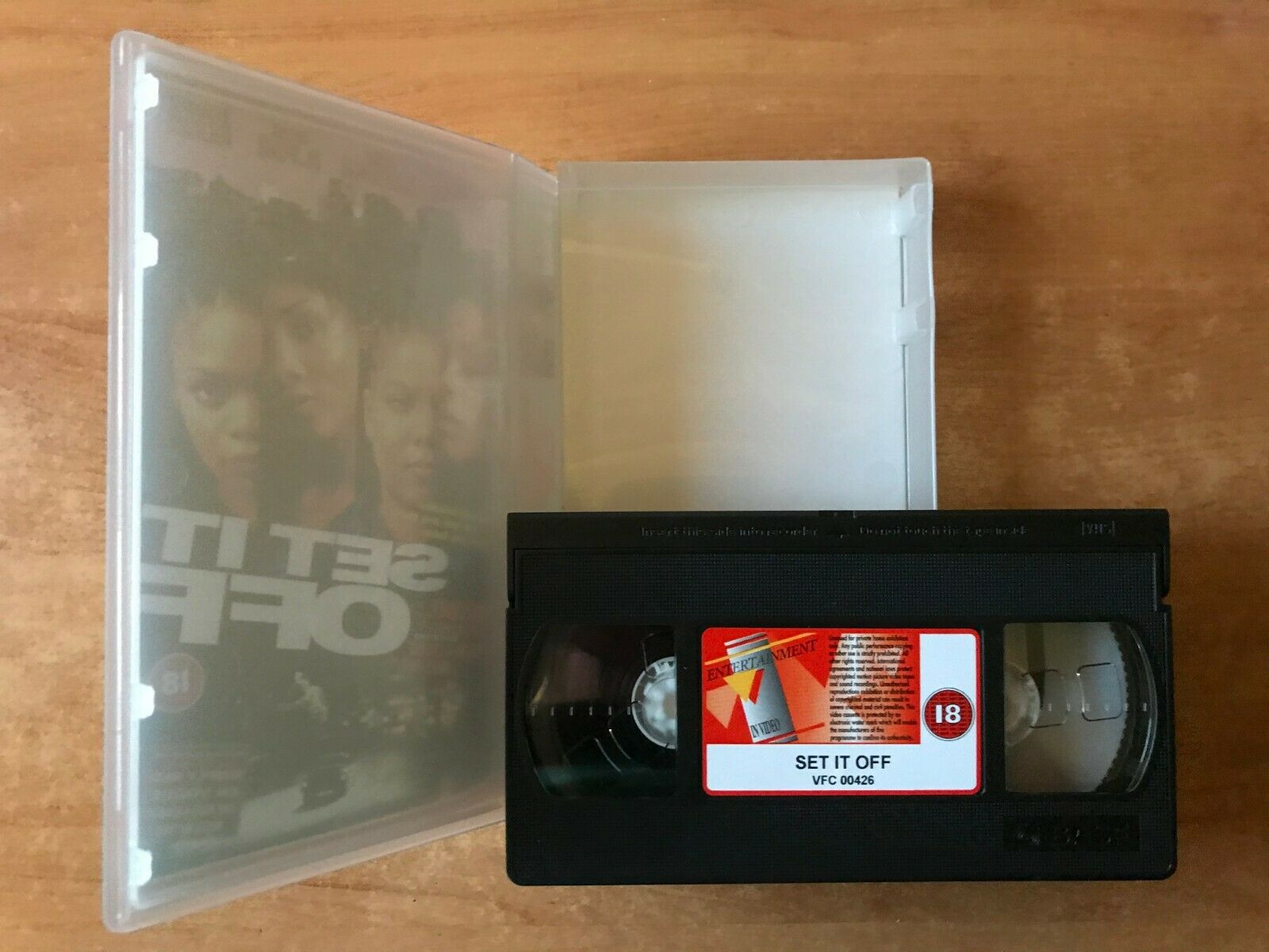 Set It Off (1996): L.A. Action - Drama - Jada Pinkett / Queen Latifah - Pal VHS-