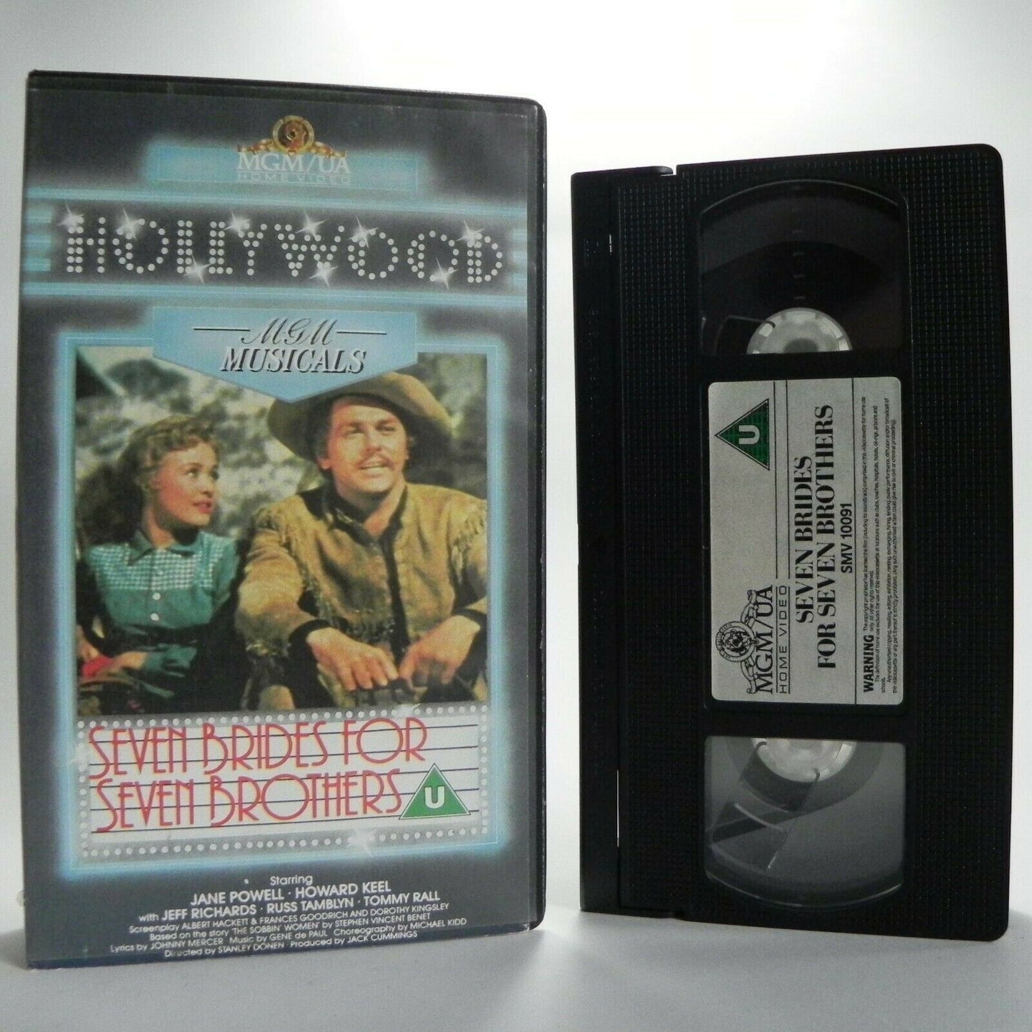 Seven Brides For Seven Brothers: Classic Musical (1954) - Jane Powell - Pal VHS-