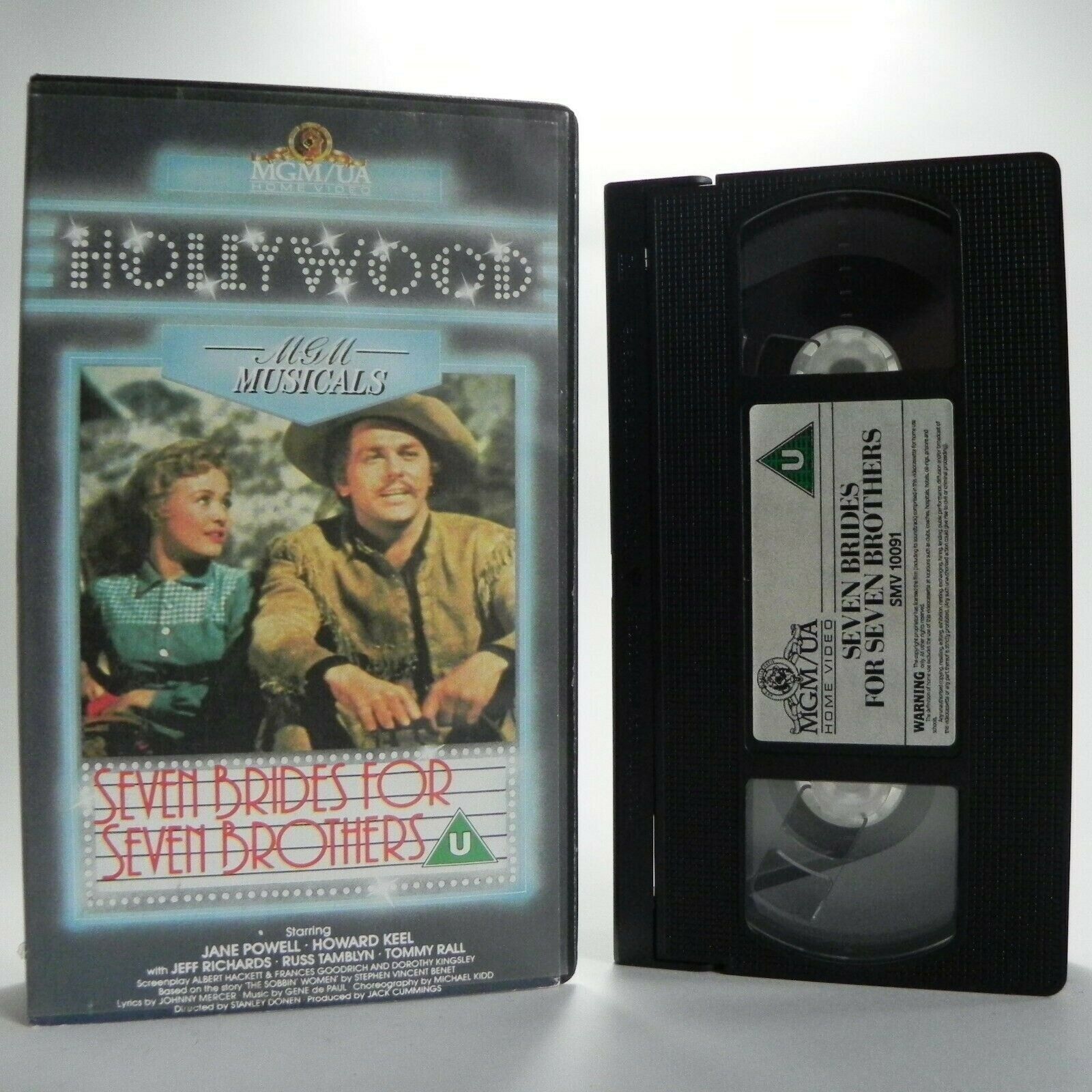 Seven Brides For Seven Brothers: Classic Musical (1954) - Jane Powell - Pal VHS-