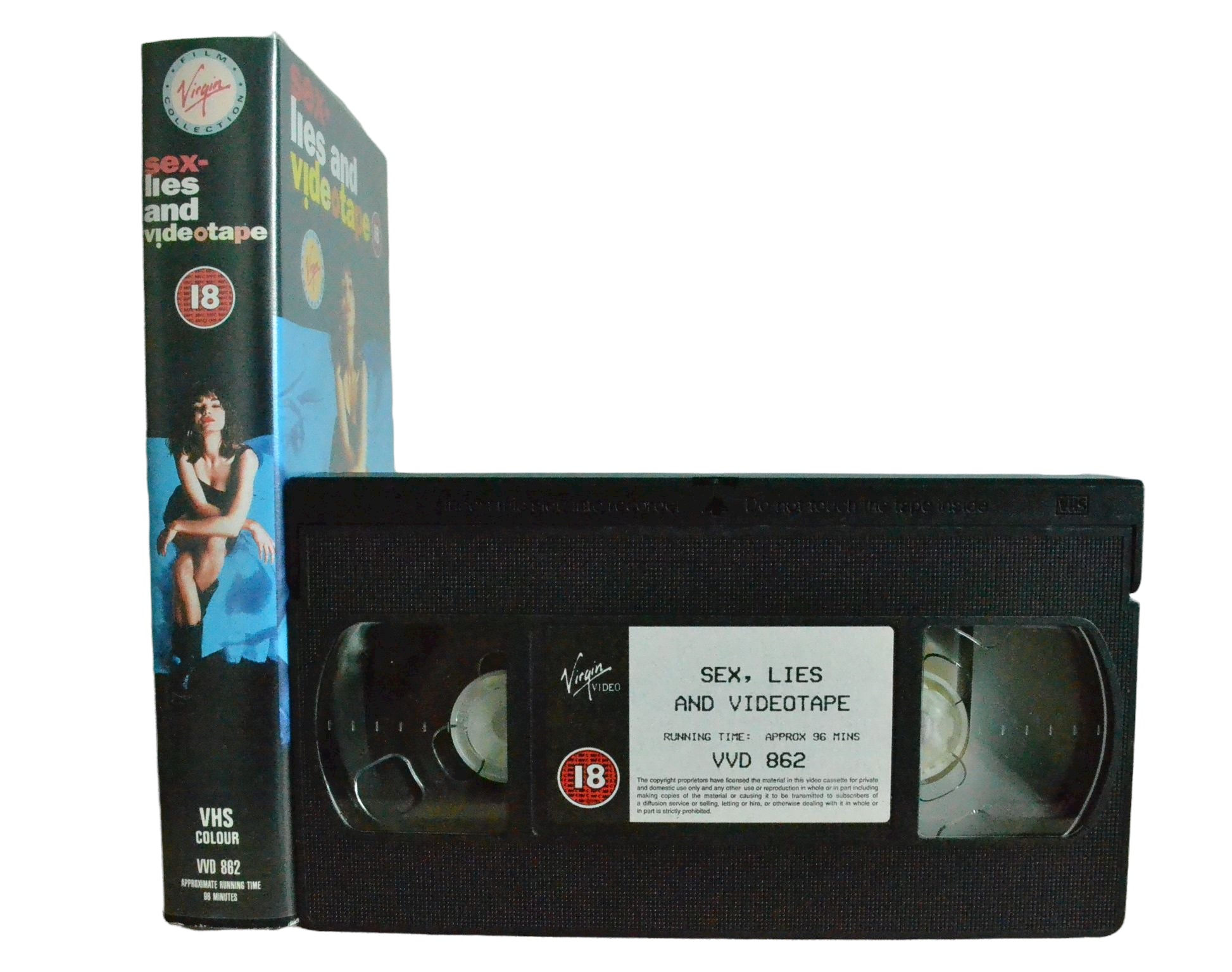 Sex, Lies and Videotape - Barry Watson - Virgin Video - Vintage - Pal VHS-