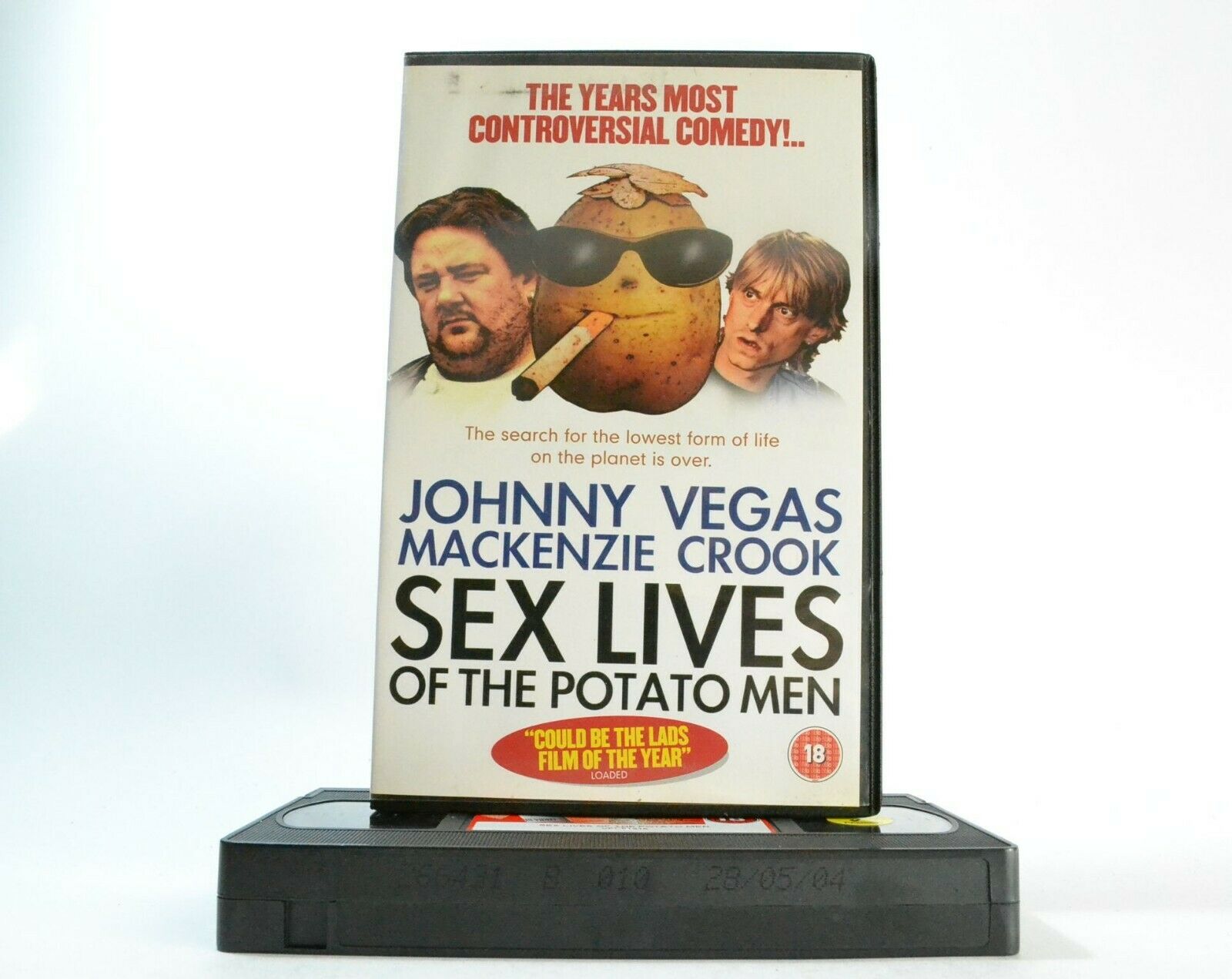 Sex Lives Of The Potato Men: Adult Comedy - Large Box - Johnny Vegas - Pal VHS-