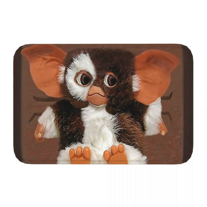 Gremlins Bath Mat - I Love My Gizmo - With Box PILLOW - Doormat Flannel Carpet - Balcony Rug - Home Decoration-WHITE-40x60cm 16x24in-