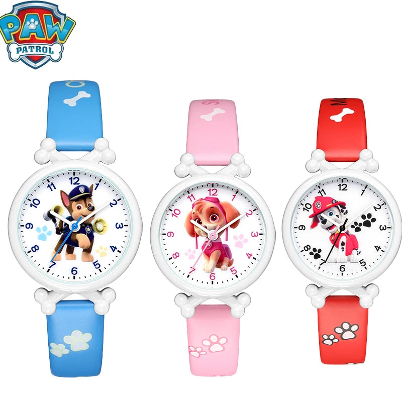 Paw Patrol Digital Watch - Cartoon Anime Character Design - Waterproof Kids Watch - Great for Birthday Gifts-