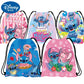 Anime Stitch Drawstring Bag - Kawaii Lilo & Stitch Kids Party Storage Shoulder Gift Pouch-