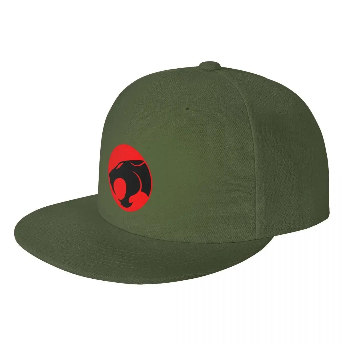 Thundercats Snapback Cap - Hip Hop Retro Hat - Custom Anime Dad Baseball Hat-army green-Hip Hop Cap-