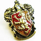 Harry Potter Brooch Pins - Hogwarts House Badges for Gryffindor and Slytherin Fans-