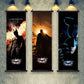 DC Batman Movie Poster Hanging Scroll Wallpaper Wall Artwork Canvas Painting Picture Print Room Home Decoration Art Decor Gift-