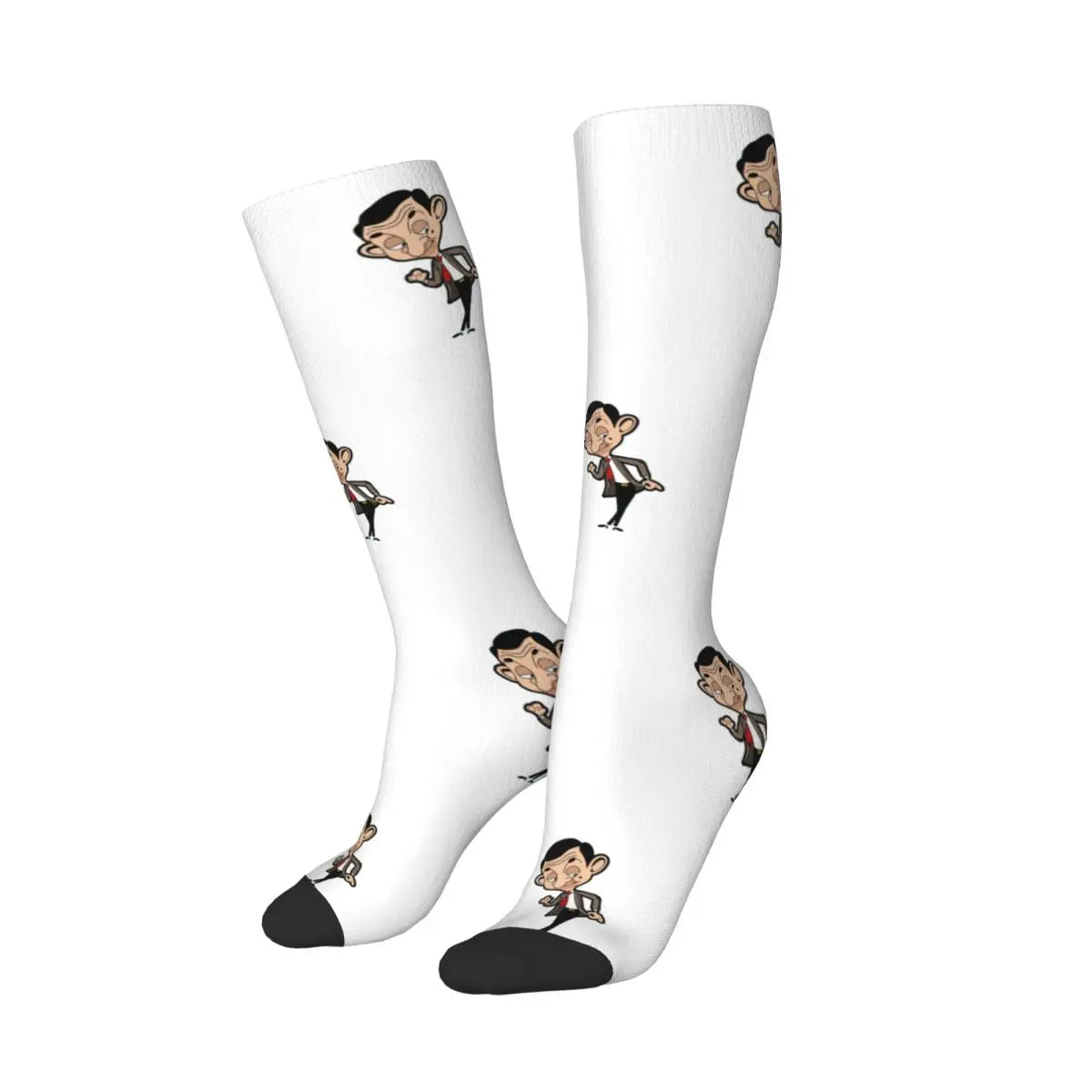 Mr. Bean Socks – Harajuku High-Quality All-Season Accessories, Perfect Christmas Gift for Unisex Fans-2-One Size-