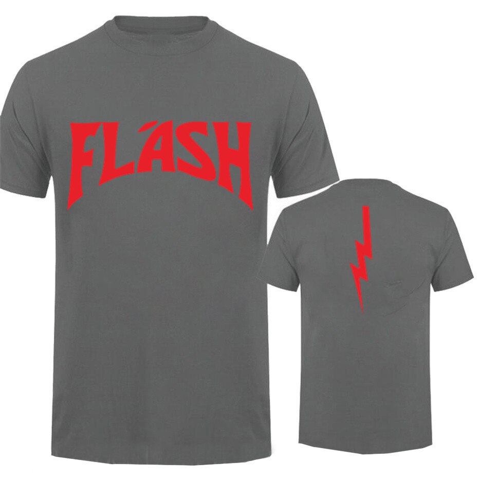 Flash Gordon T-Shirt - Spellbinding Film Fan Present - Partywear Movie Cosplay-Dark gray-S-