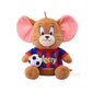 20cm Football Player Tom and Jerry Plush Toy - Soft and Huggable Stuffed Doll - Great as Ornaments and Gifts-20cm football Jerry-