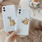 Cute Pokémon Pikachu Phone Case for iPhone 13 12 11 14 15 16 Pro Max - 2024 Cartoon Clear Cover-