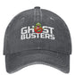 Classic Ghostbusters Denim Dad Hat - Distressed Unisex Baseball Cap for Running or Golf-DARK GRAY-One Size-