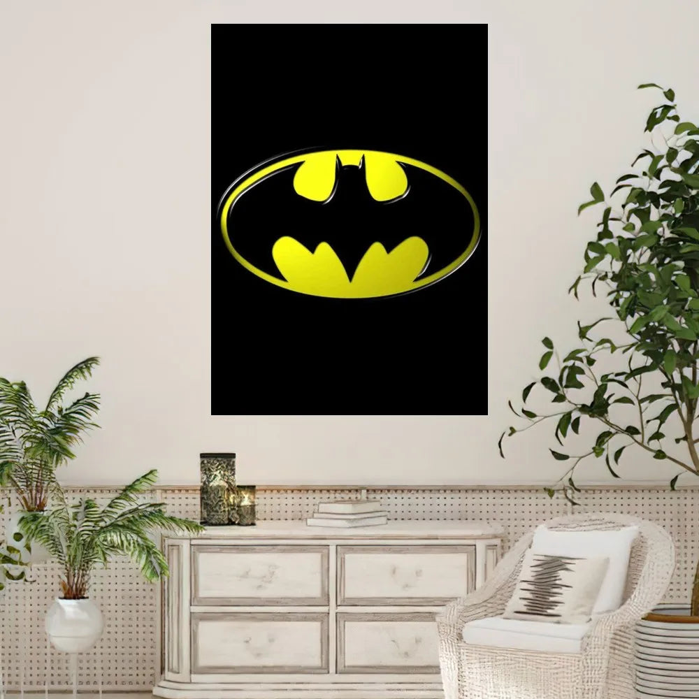 BEAST KINGDOM DC B-Batman Poster Small Prints Wall Painting Bedroom Living Room Wall Sticker Office-z6-30X40cm-