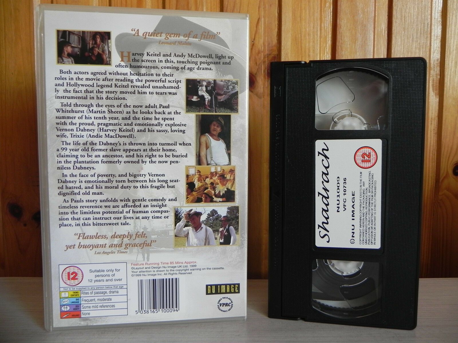 Shadrach - Nu Image - Coming Of Age Drama - A Quiet Gem Of A Film - Pal VHS-