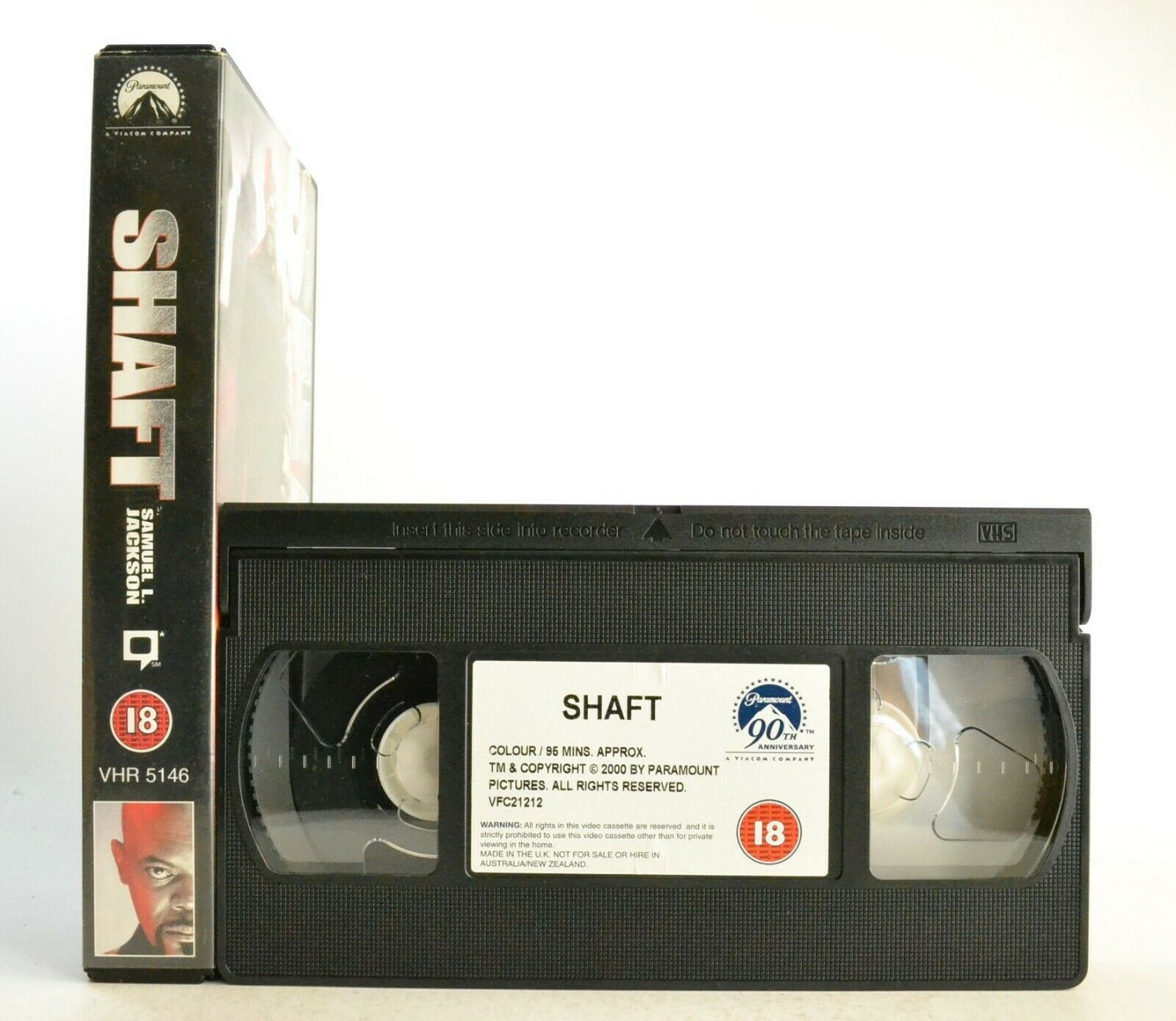 Shaft: Remake Of 1971 Classic - Action/Comedy (2000) - Samuel L.Jackson - VHS-