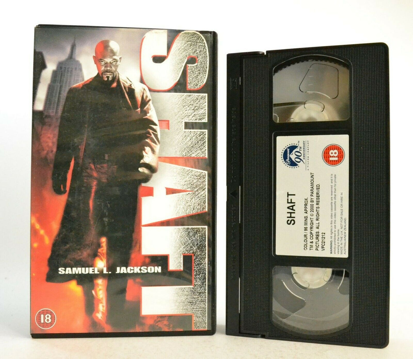 Shaft: Remake Of 1971 Classic - Action/Comedy (2000) - Samuel L.Jackson - VHS-