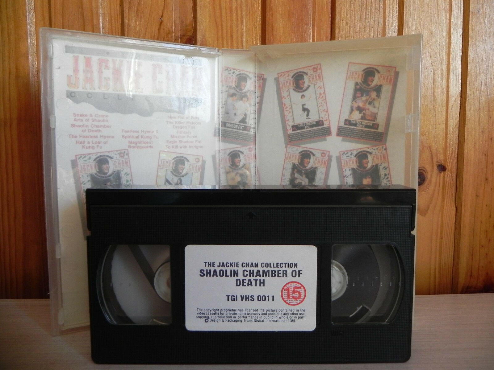 Shaolin Chamber Of Death - Jackie Chan/Little Mute - Kung-Fu/Wushu Action - VHS-