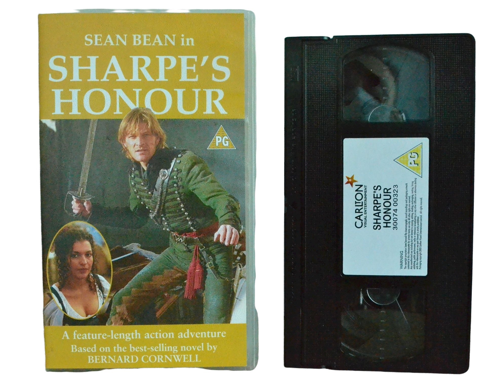 Sharpe's Honour - Sean Bean - Carlton - Vintage - Pal VHS-