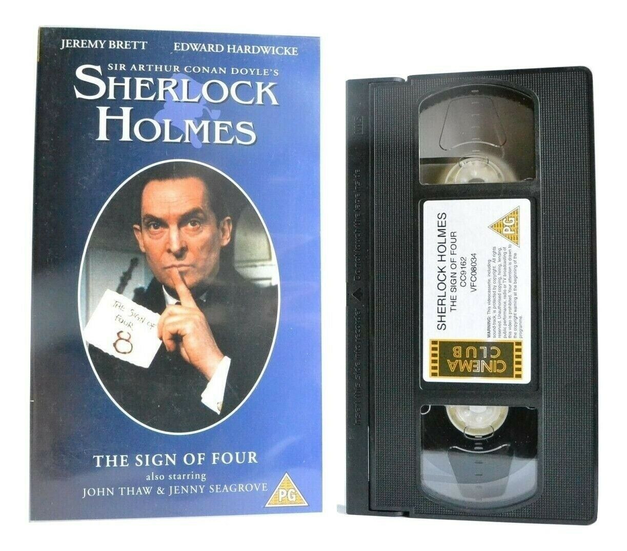 Sherlock Holmes: The Sign Of Four - TV Movie - Crime Drama - J.Brett - Pal VHS-