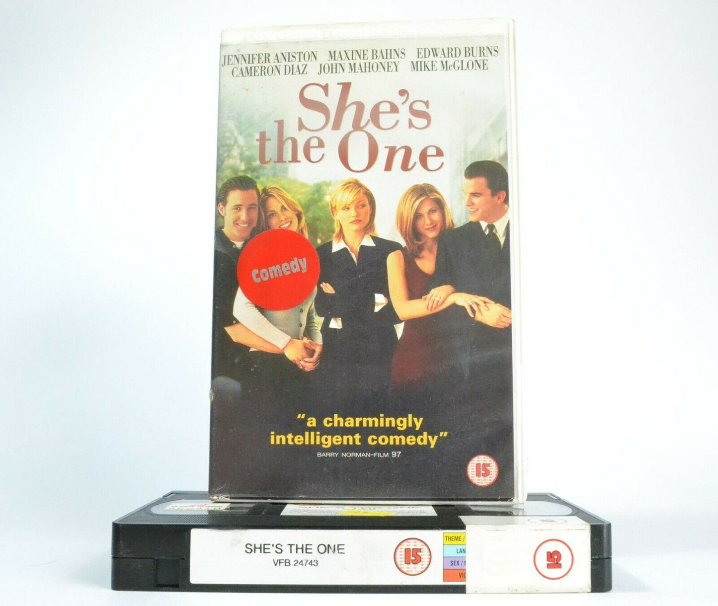 She's The One: Romantic Comedy (1996) - Large Box - J.Aniston/C.Diaz - Pal VHS-