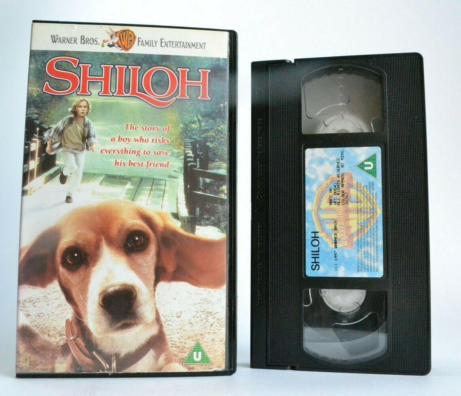 Shiloh: Based On Phyllis Reynolds Naylor Book - Family Drama - Children's - VHS-