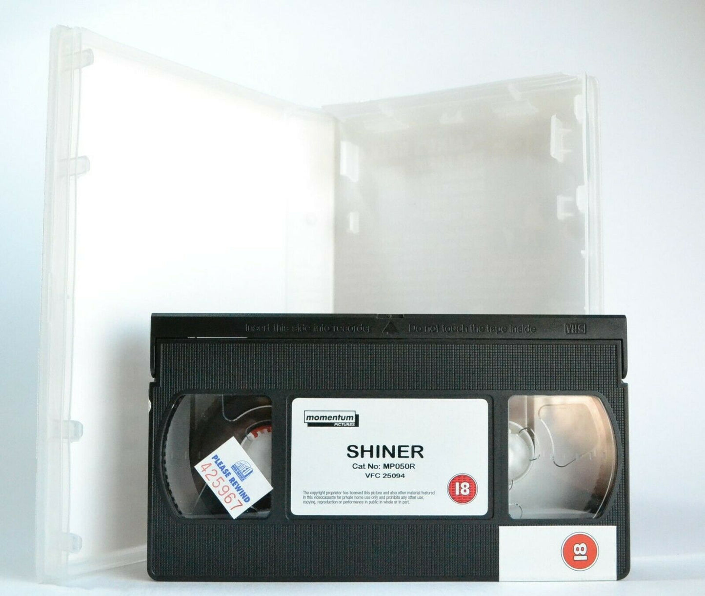 Shiner (2000) - Crime Thriller - Large Box - Michael Caine/Martin Landau - VHS-