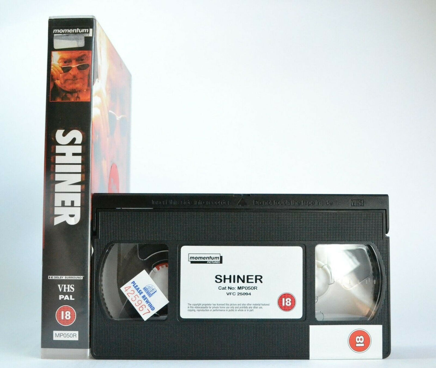 Shiner (2000) - Crime Thriller - Large Box - Michael Caine/Martin Landau - VHS-