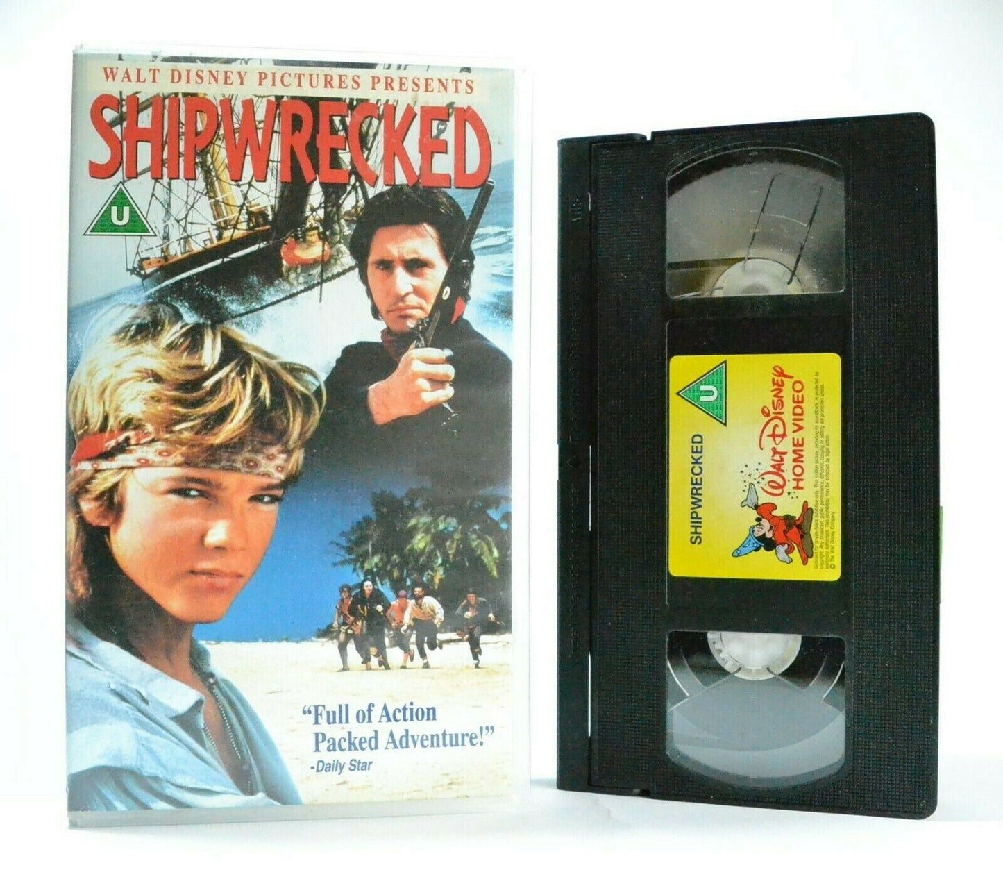 Shipwrecked: Based On O.Falck-Ytter Book - Big Adventure Film - Children's - VHS-