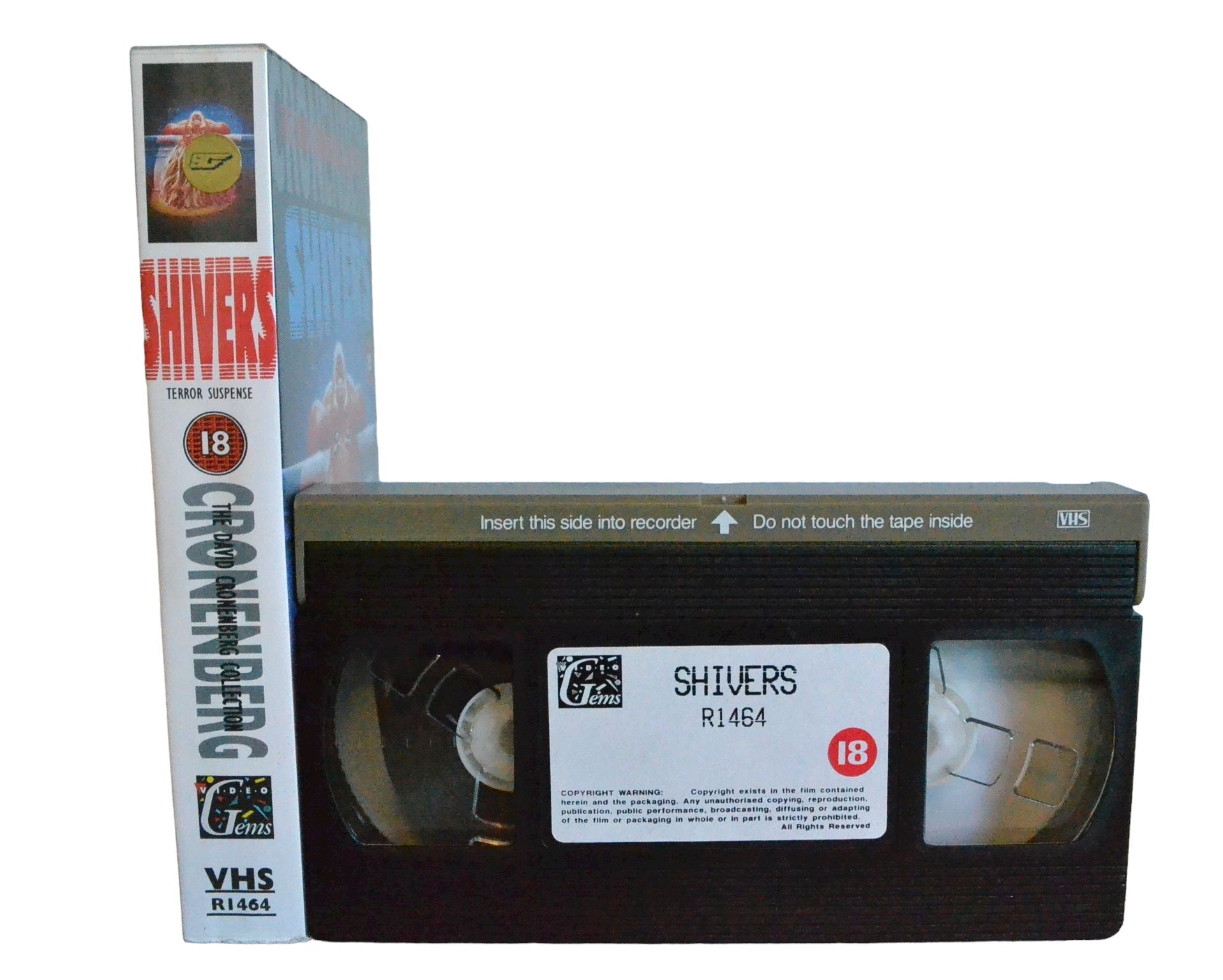 Shivers - Paul Hampton - Gems - Horror - Pal - VHS-